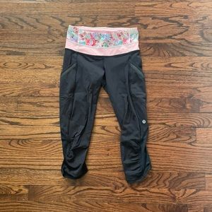 Fast and Free Lululemon cropped leggings